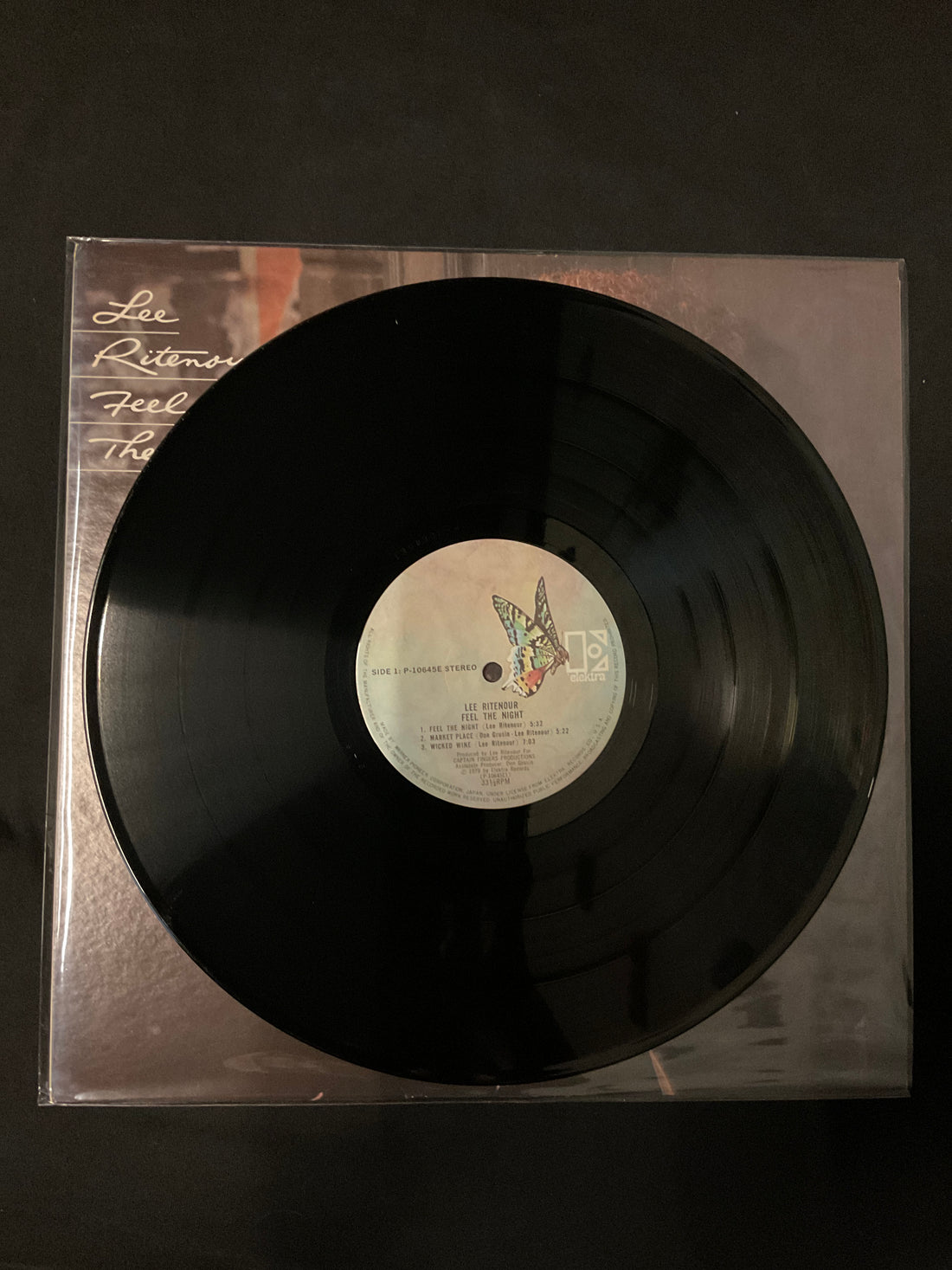 แผ่นเสียง Lee Ritenour - Feel The Night Vinyl VG+