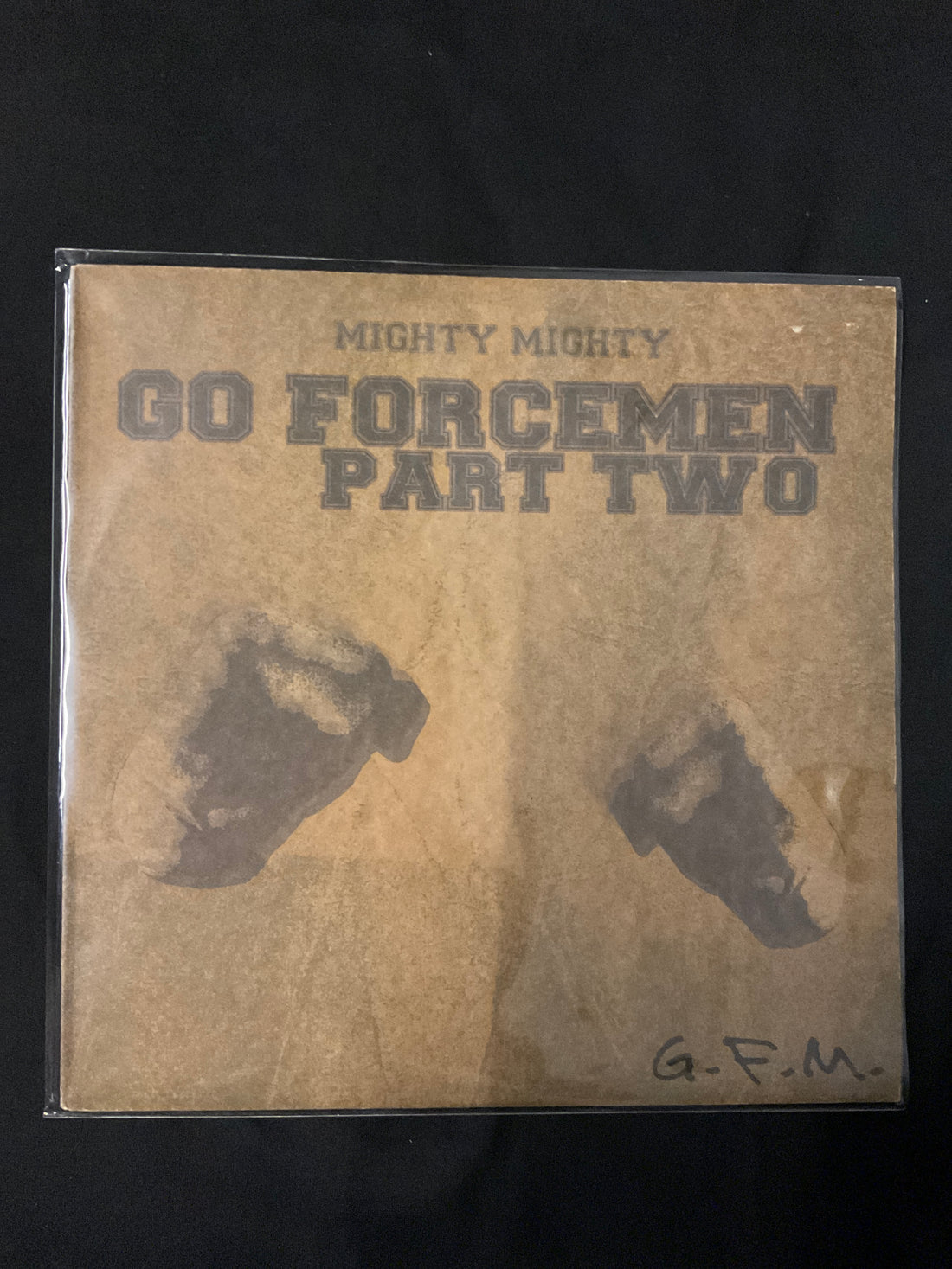 แผ่นเสียง Go Forcemen - Go Forcemen Part Two / Strong Beats From The Unknown / Tus-one's Blues Vinyl VG+