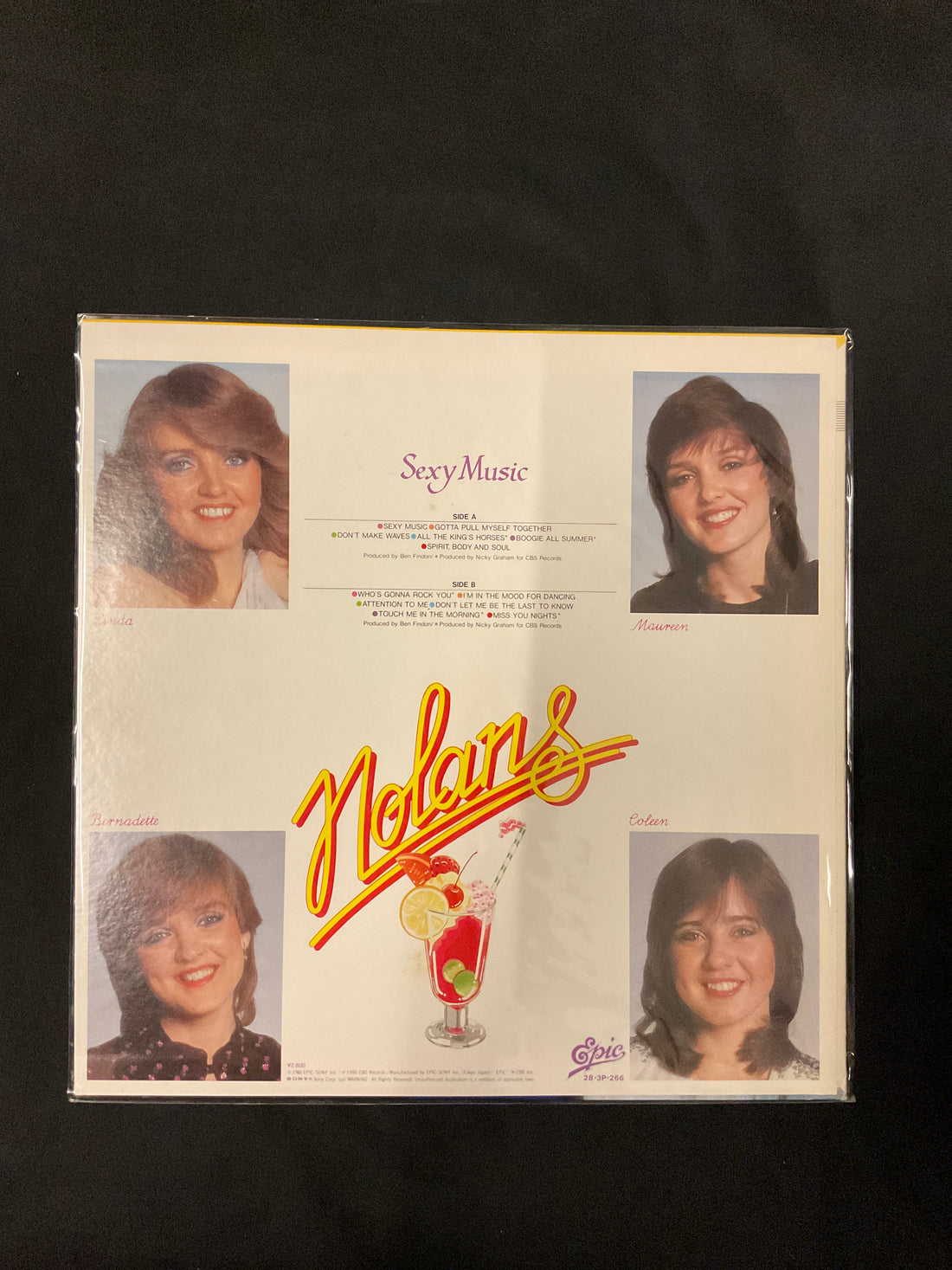 แผ่นเสียง The Nolans - Sexy Music Vinyl VG+
