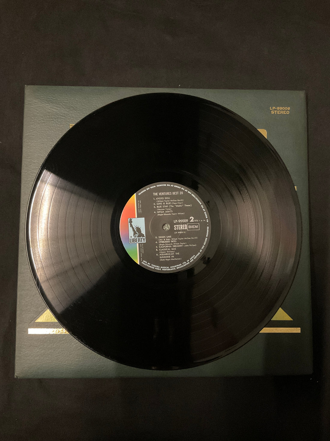 แผ่นเสียง The Ventures - Best 20 Vinyl VG+