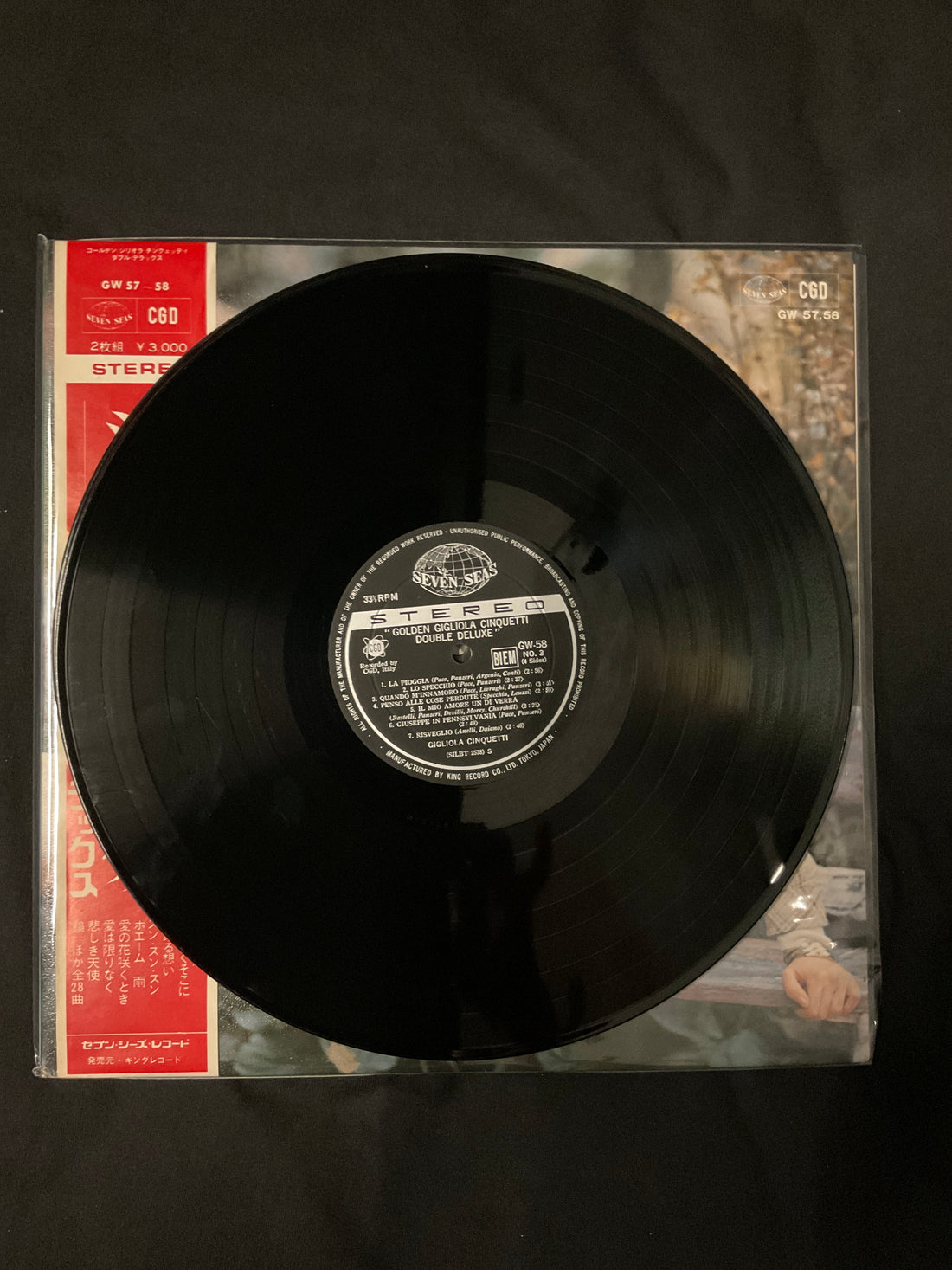 Gigliola Cinquetti - Golden Gigliola Cinquetti Double Deluxe Vinyl VG+ 2LPs