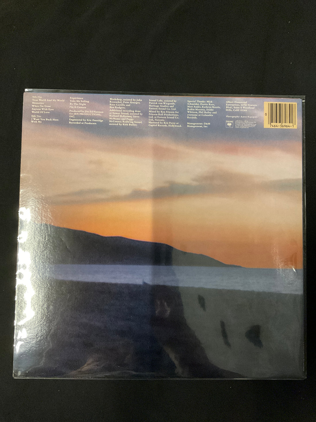 Albert Hammond - Your World And My World Vinyl VG+