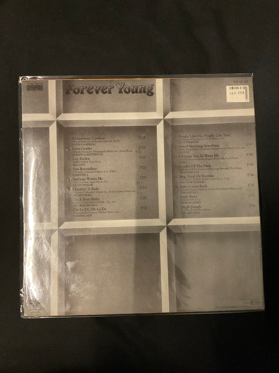 แผ่นเสียง Various - Forever Young Vinyl VG+