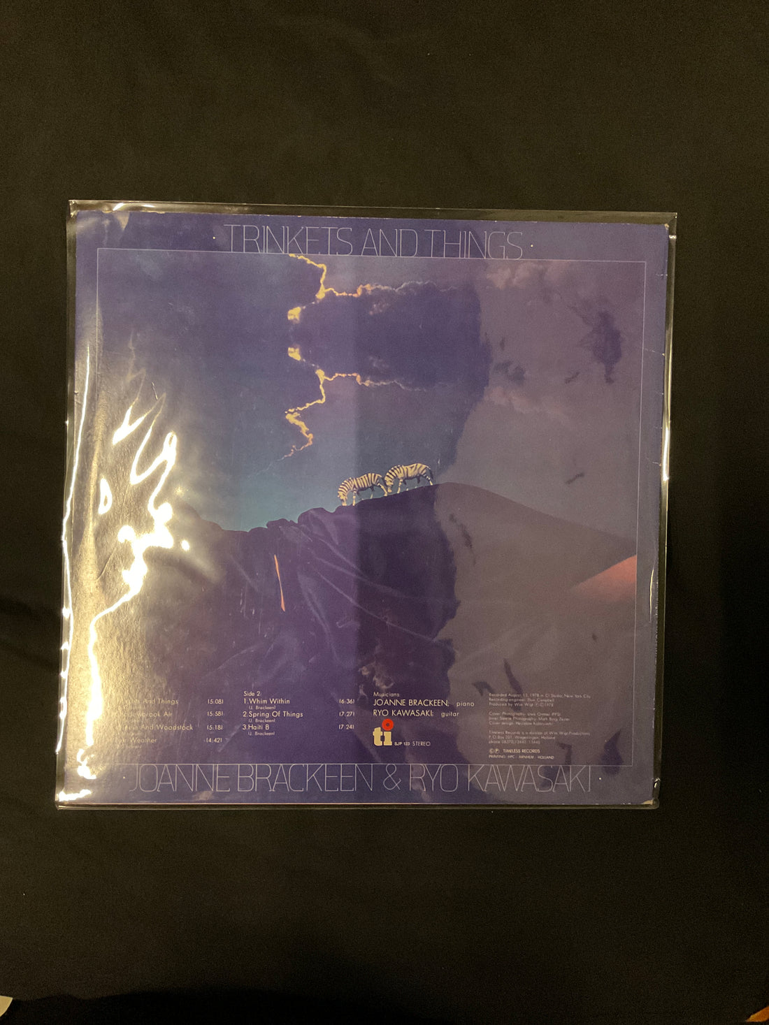 แผ่นเสียง Joanne Brackeen & Ryo Kawasaki - Trinkets And Things Vinyl VG+