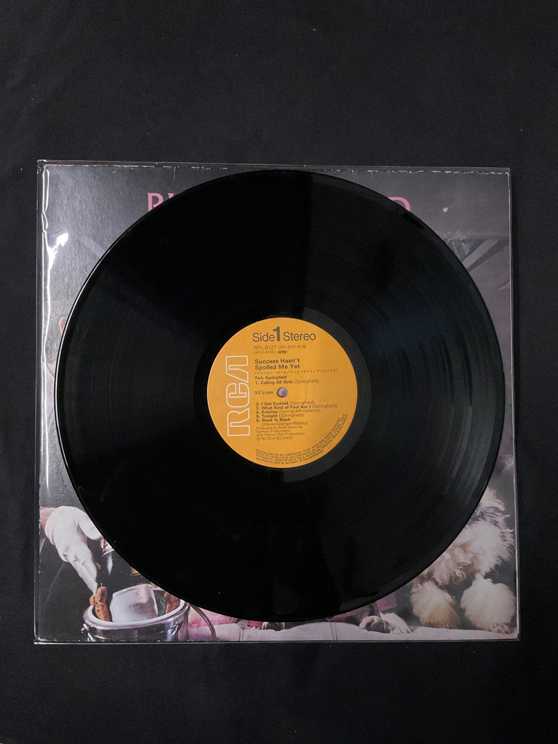 แผ่นเสียง Rick Springfield - Success Hasn't Spoiled Me Yet Vinyl VG+