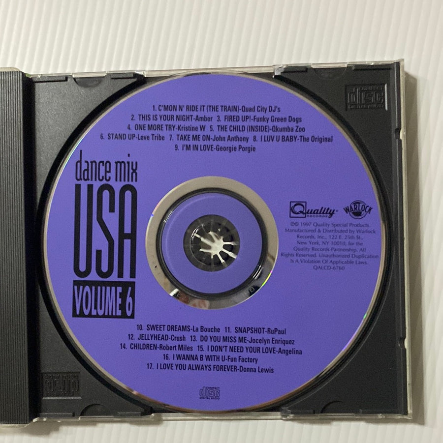 ซีดี Various - Dance Mix USA Vol. 6 (CD) (G)