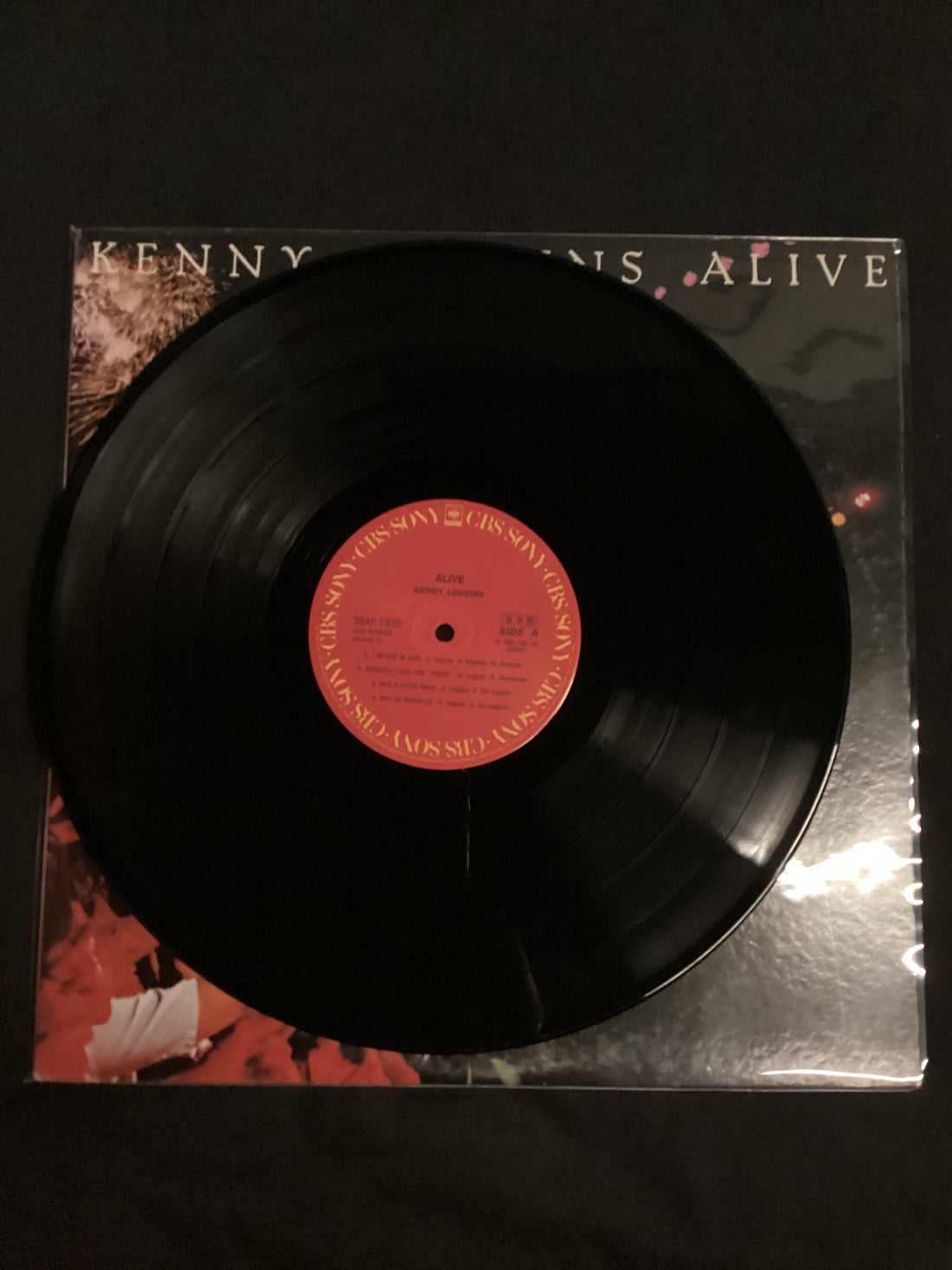 แผ่นเสียง Kenny Loggins - Alive Vinyl VG+ 2LPs