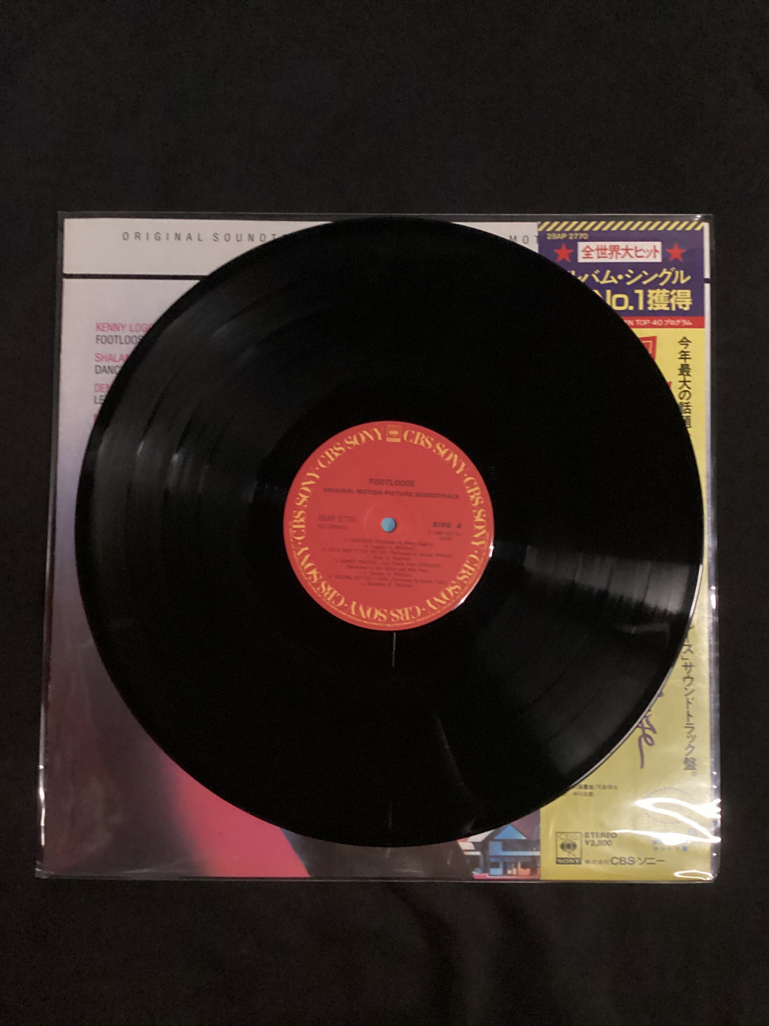 แผ่นเสียง Various - Footloose Original Motion Picture Soundtrack Vinyl VG+