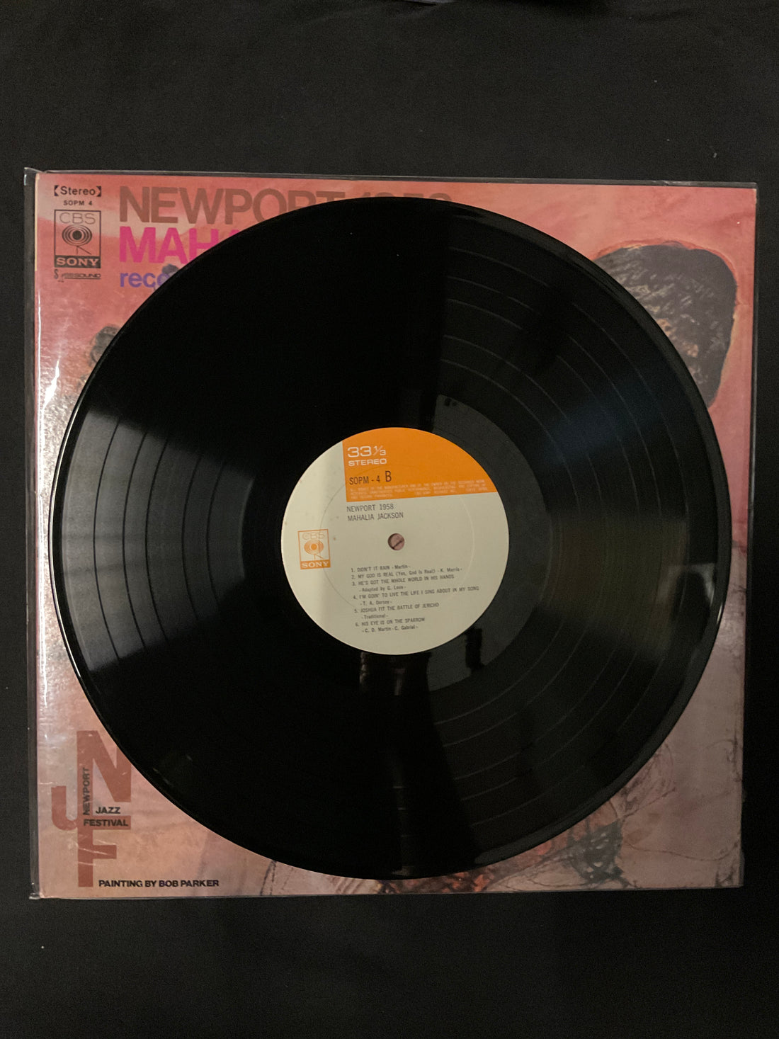 Mahalia Jackson - Newport 1958 - Recorded At The Newport Jazz Festival Vinyl VG+