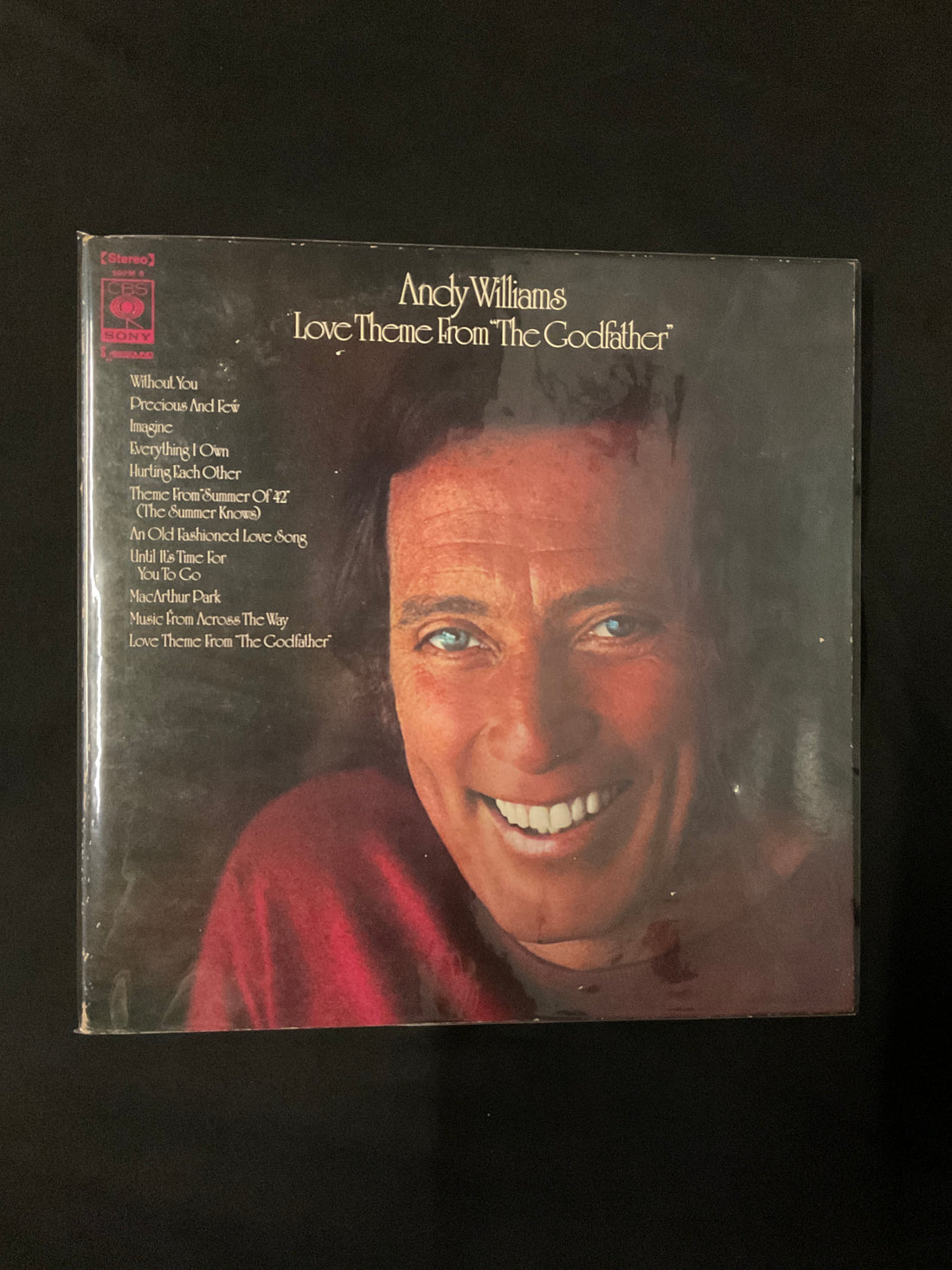 แผ่นเสียง Andy Williams - Love Theme From "The Godfather" Vinyl VG+