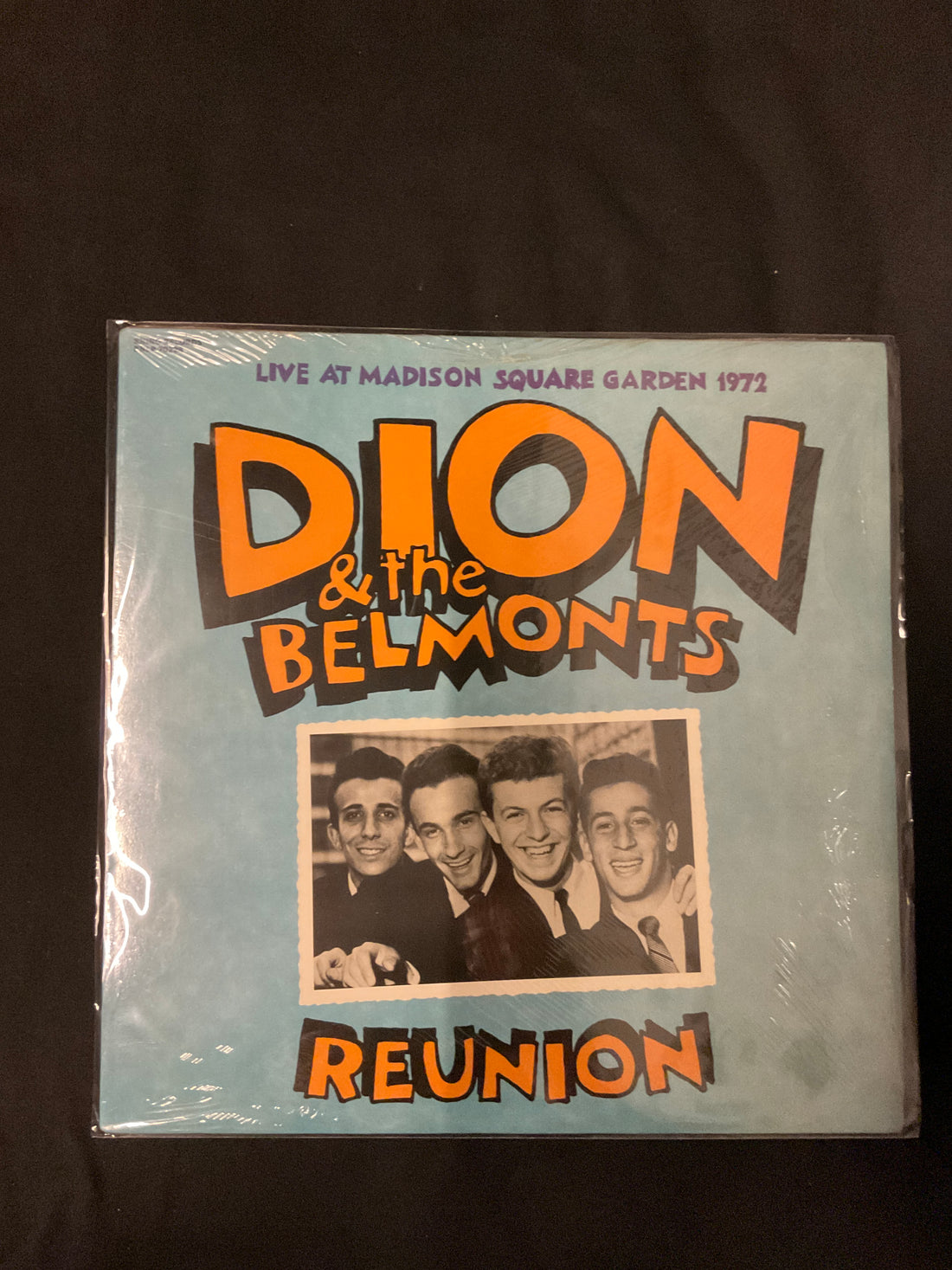 แผ่นเสียง Dion & The Belmonts - Reunion - "Live" At Madison Square Garden 1972 Vinyl VG+