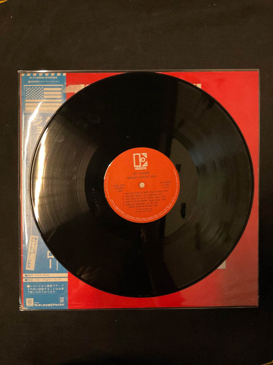 แผ่นเสียง Joey Scarbury - America's Greatest Hero Vinyl VG+