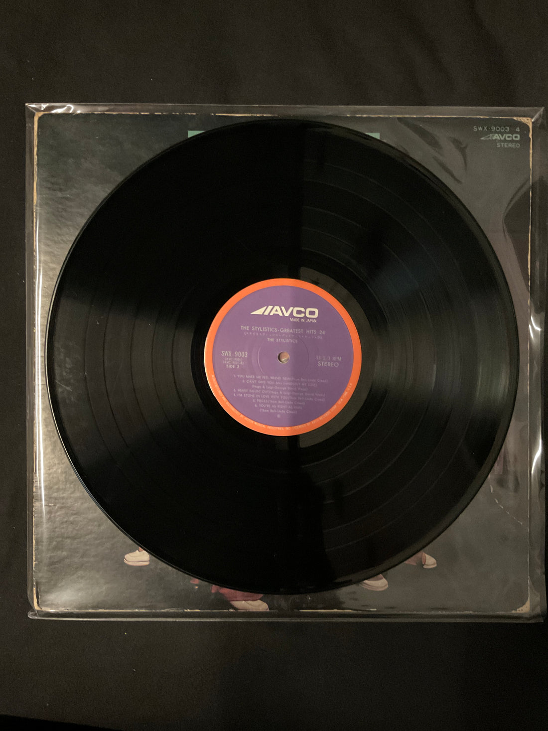 แผ่นเสียง The Stylistics = The Stylistics - Greatest Hits 24 = グレイテスト・ヒッツ24 Vinyl VG+ 2LPs