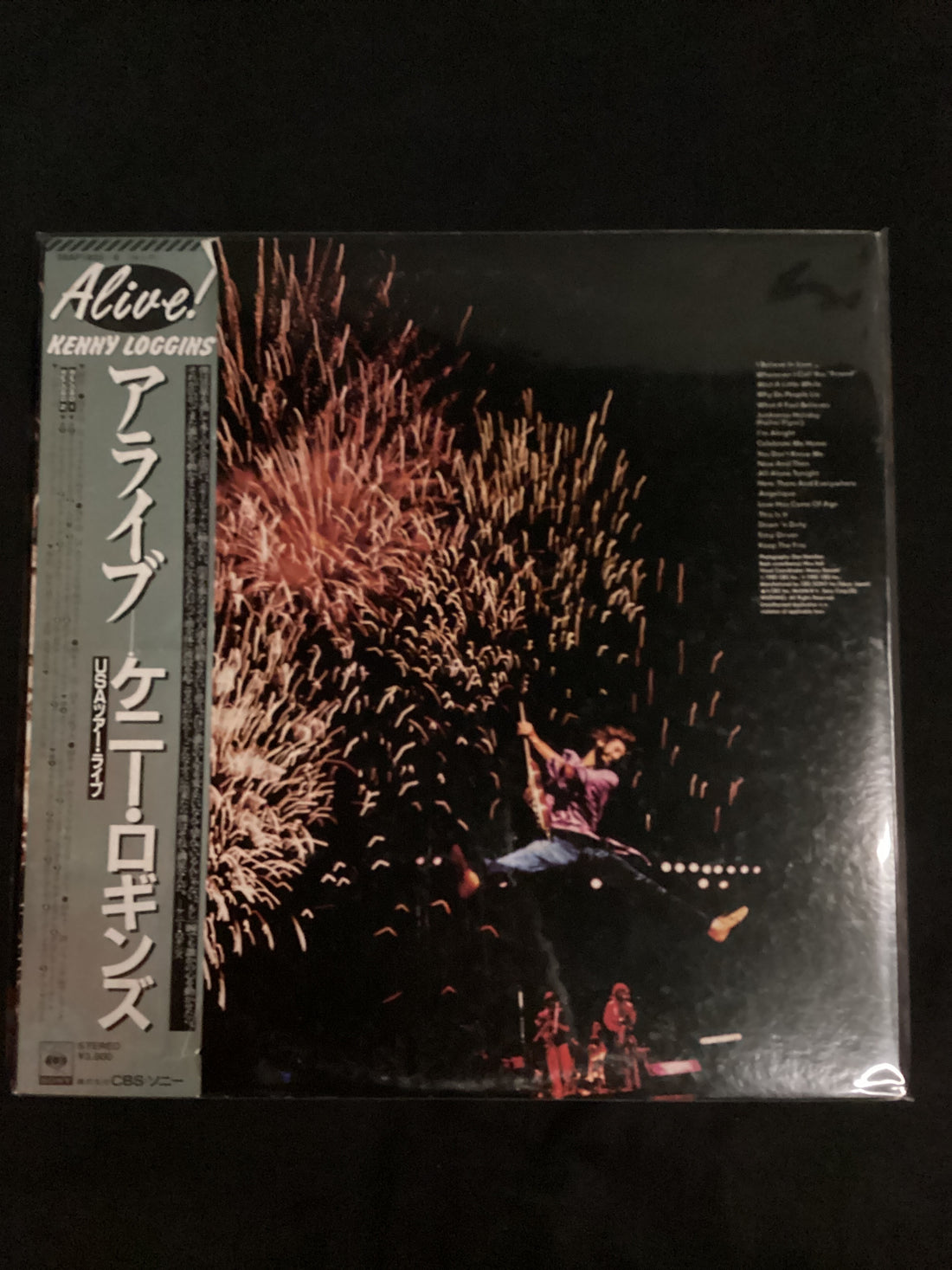 แผ่นเสียง Kenny Loggins - Alive Vinyl VG+ 2LPs
