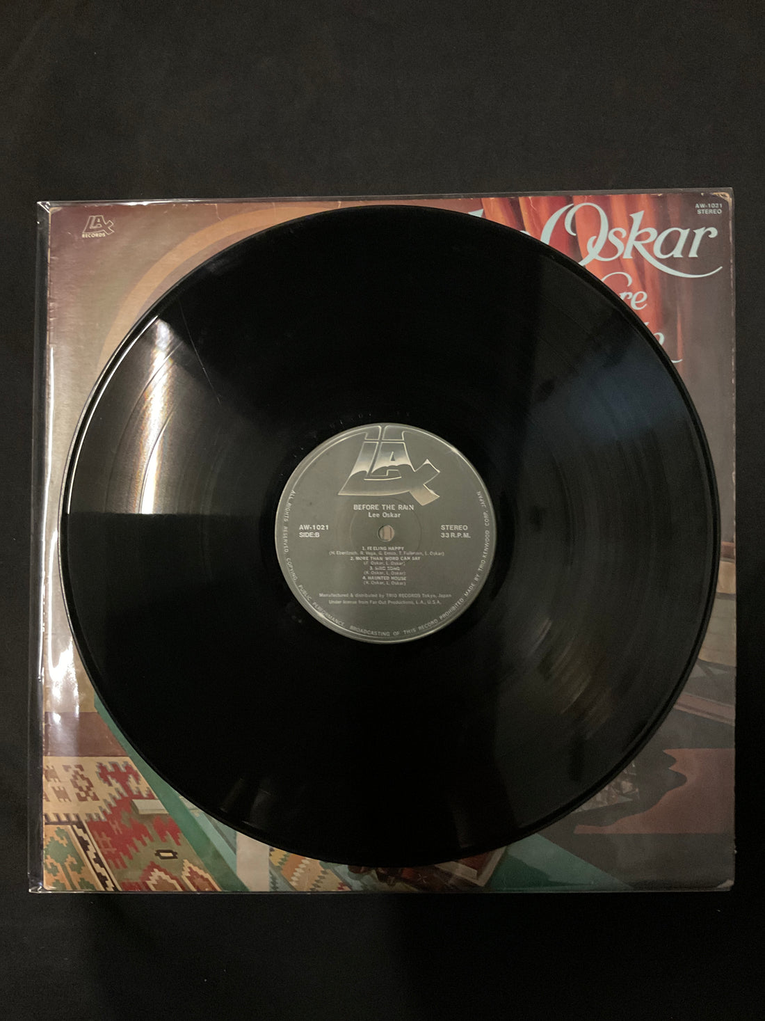 แผ่นเสียง Lee Oskar - Before The Rain Vinyl VG+