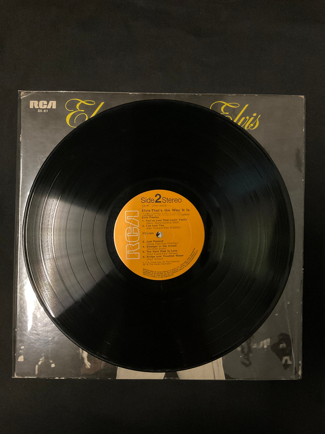 แผ่นเสียง Elvis Presley - That's The Way It Is Vinyl VG