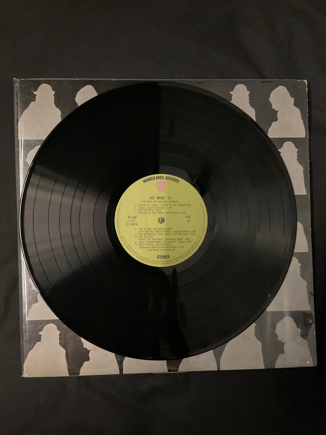 แผ่นเสียง Various - Hot Menu '73 -The Best Of Warner/Reprise/Atlantic Vinyl VG+