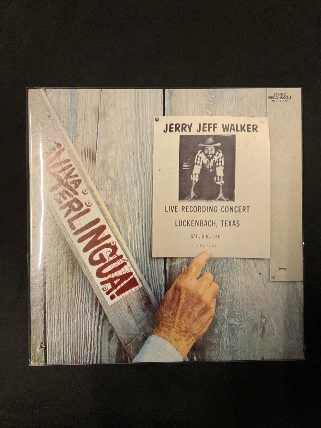 แผ่นเสียง Jerry Jeff Walker - ¡Viva Terlingua! Vinyl VG+