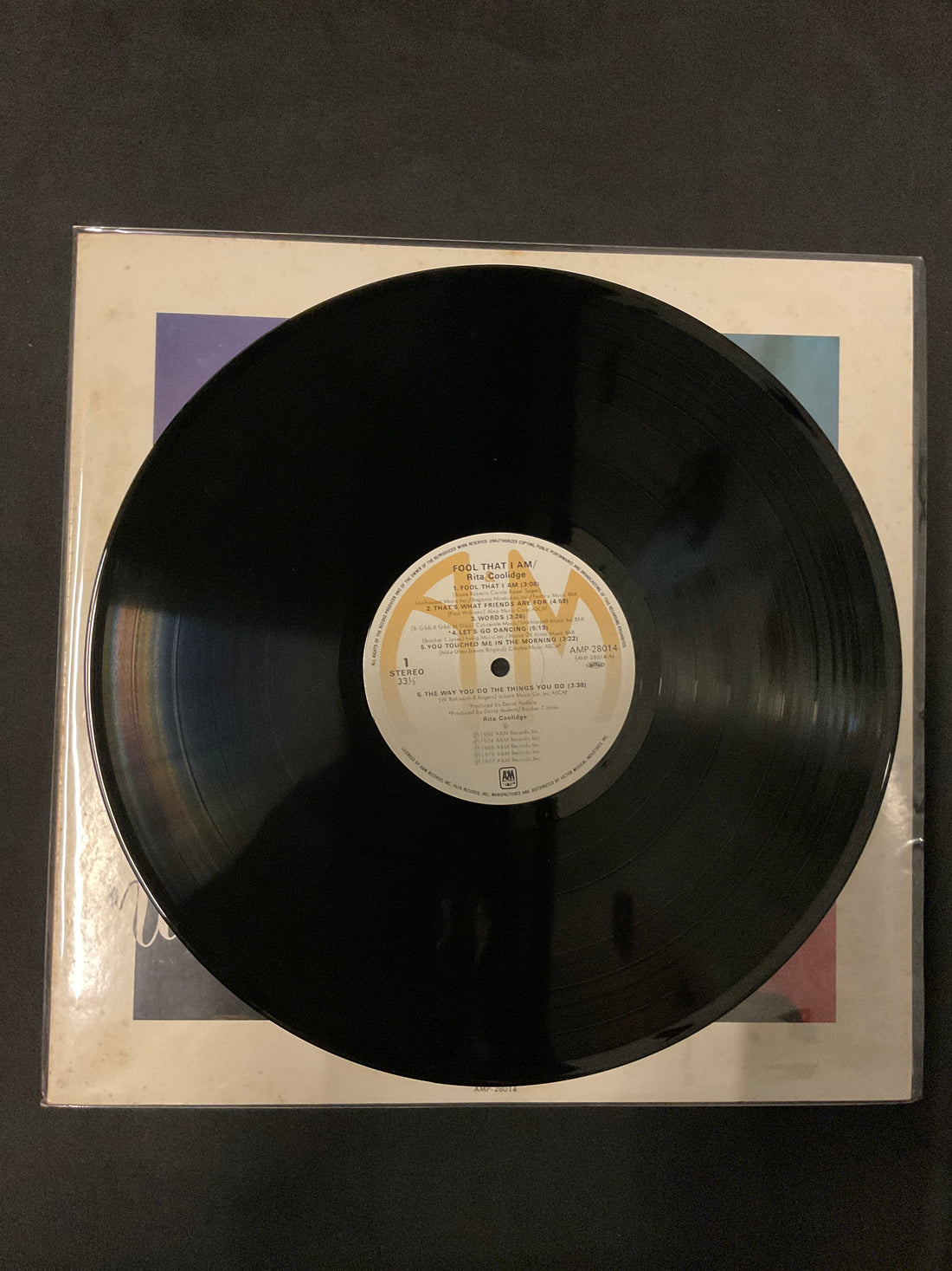 แผ่นเสียง Rita Coolidge - Fool That I Am Vinyl VG+