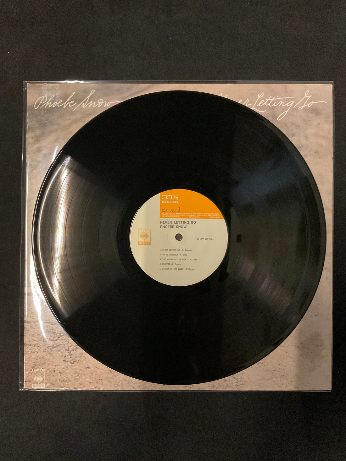แผ่นเสียง Phoebe Snow - Never Letting Go Vinyl VG+