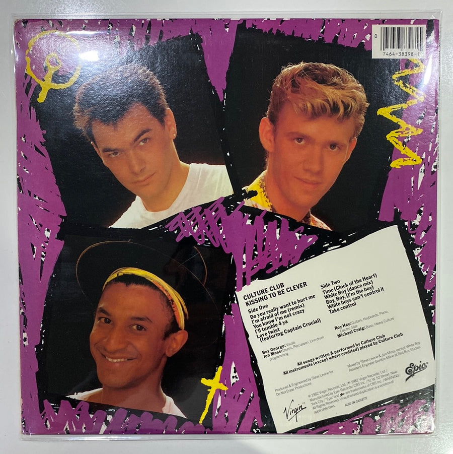 แผ่นเสียง Culture Club - Kissing To Be Clever Vinyl VG+