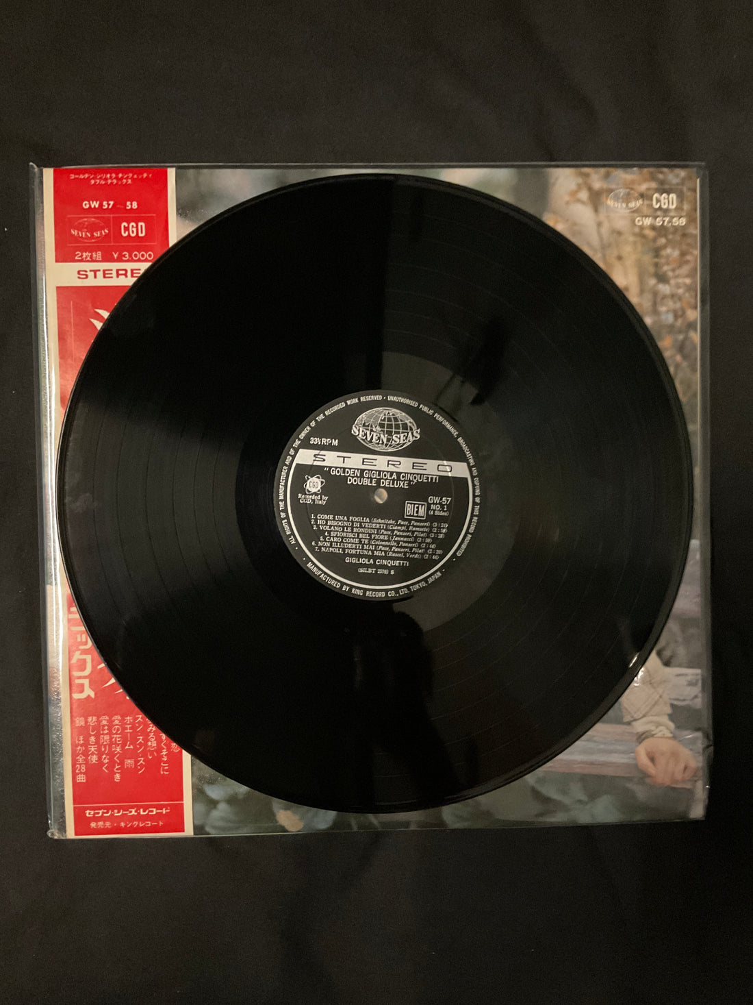 Gigliola Cinquetti - Golden Gigliola Cinquetti Double Deluxe Vinyl VG+ 2LPs