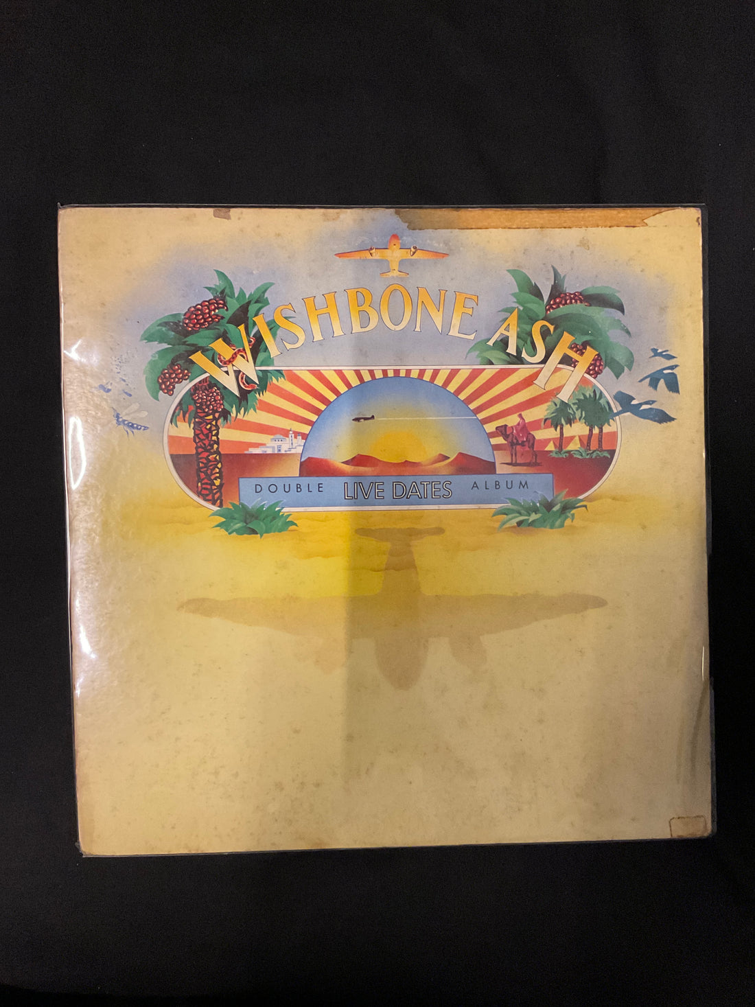 แผ่นเสียง Wishbone Ash = Wishbone Ash - Live Dates = ライブ・デイト Vinyl VG+ 2LPs