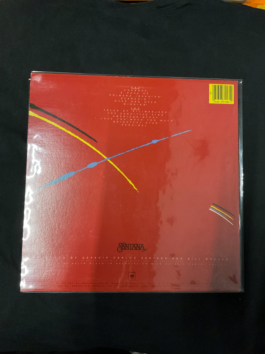 แผ่นเสียง Santana - Zebop! Vinyl VG+