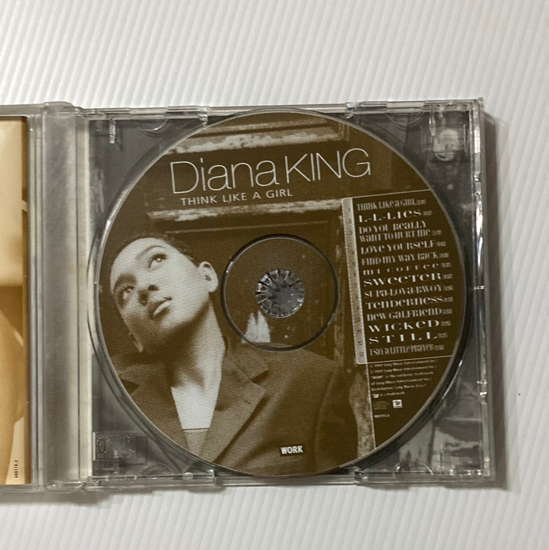 ซีดี Diana King - Think Like A Girl (CD) (VG)