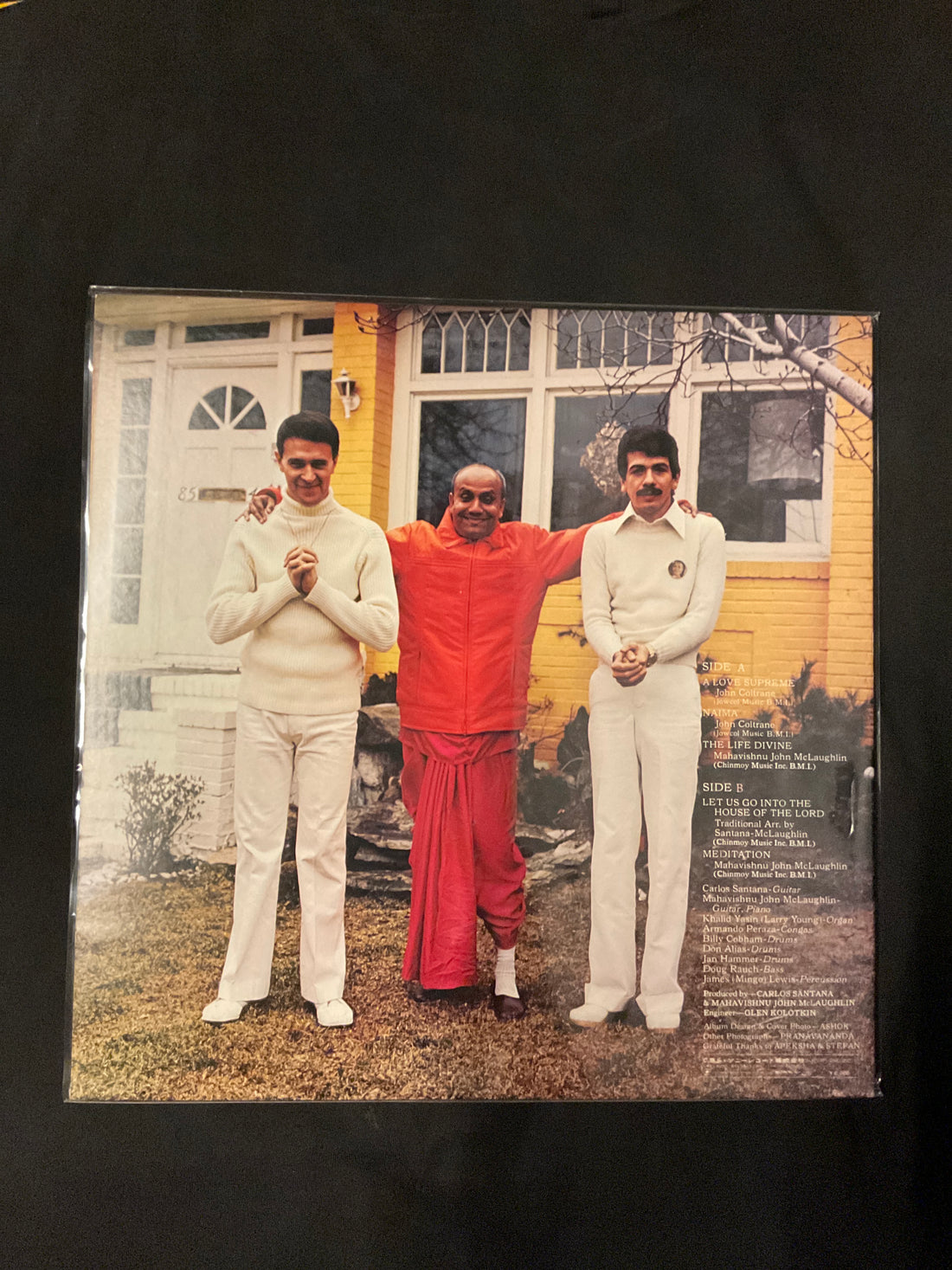 Carlos Santana, John McLaughlin - Love Devotion Surrender Vinyl VG+
