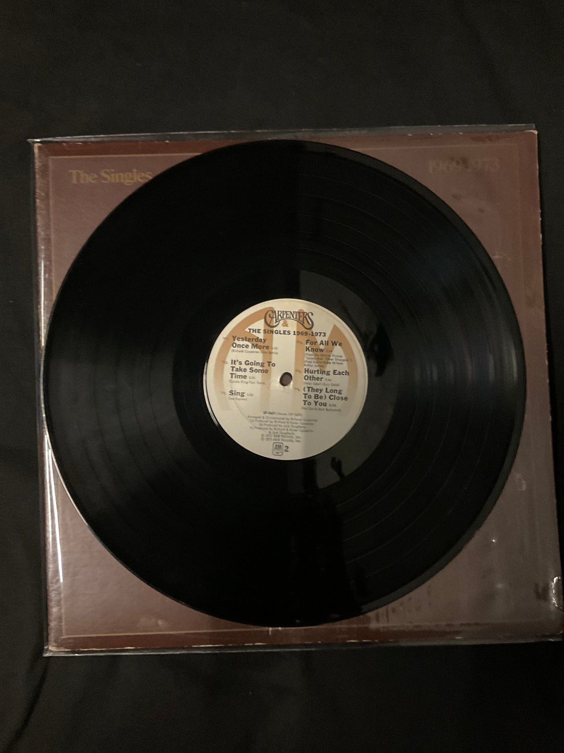 แผ่นเสียง Carpenters - The Singles 1969-1973 Vinyl VG+