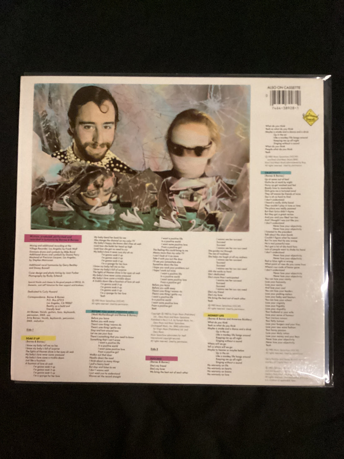 แผ่นเสียง Barnes & Barnes - Soak It Up Vinyl VG+