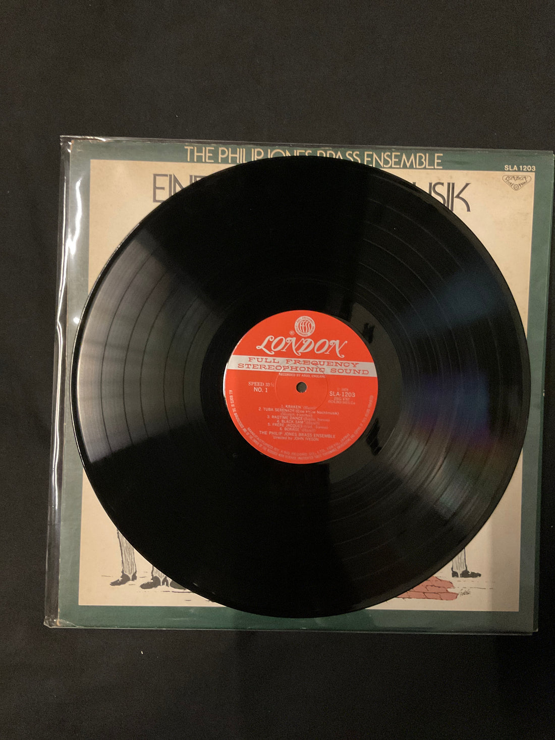 แผ่นเสียง Philip Jones Brass Ensemble - Eine Kleine 'Brass'Musik Vinyl VG+