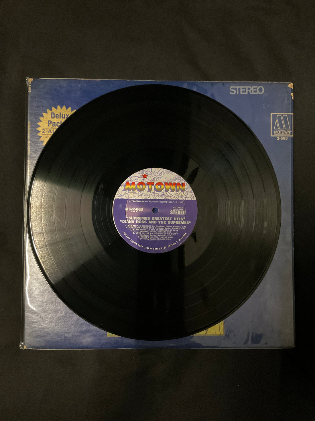 แผ่นเสียง The Supremes - Greatest Hits Vinyl VG+ 2LPs