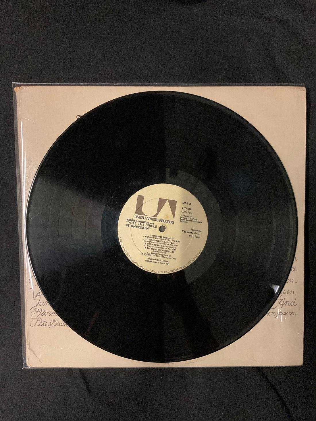 แผ่นเสียง Nitty Gritty Dirt Band - Will The Circle Be Unbroken Vinyl VG+
