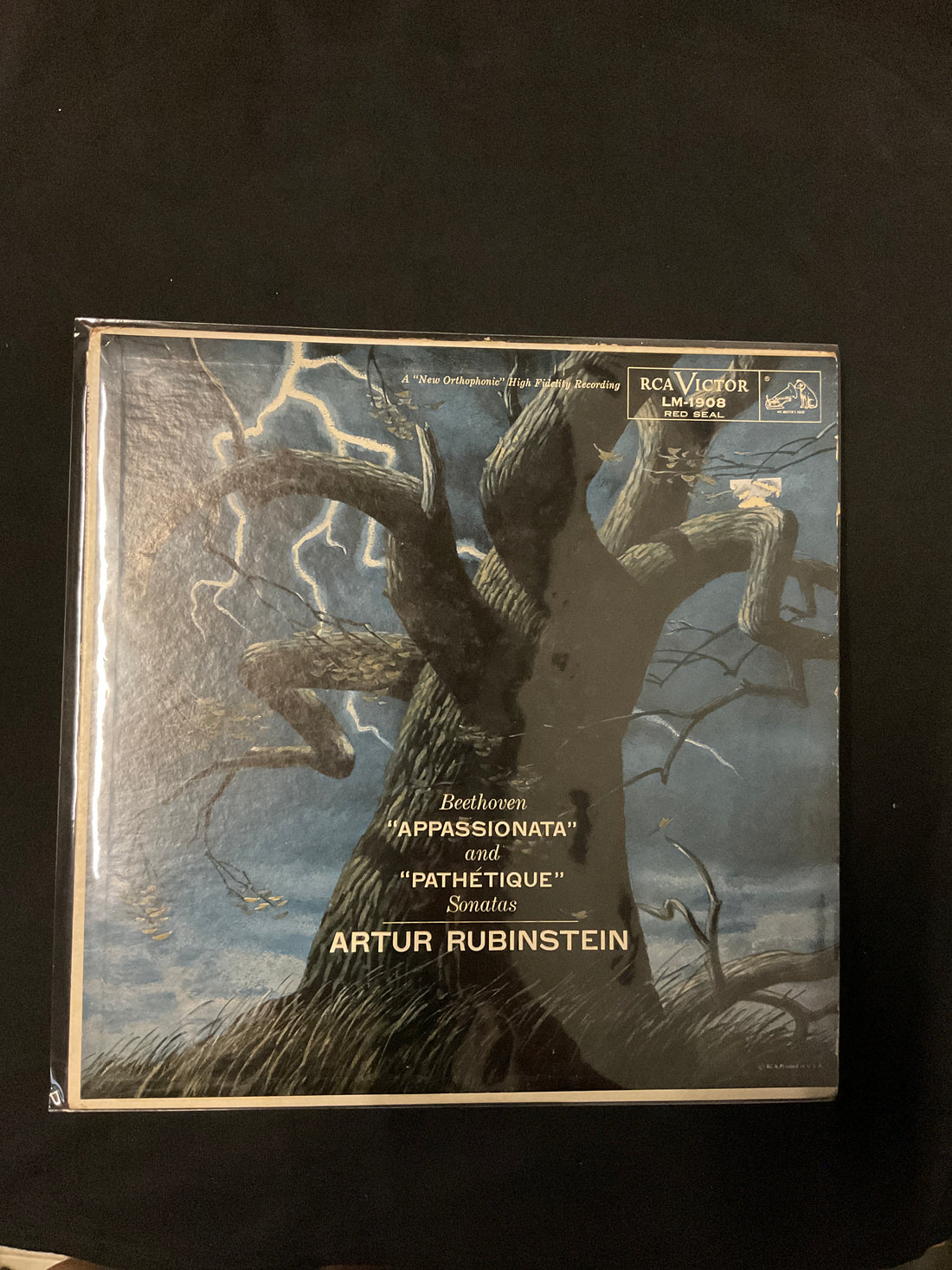 แผ่นเสียง Ludwig van Beethoven, Arthur Rubinstein - "Appassionata" And "Pathétique" Sonatas Vinyl VG+