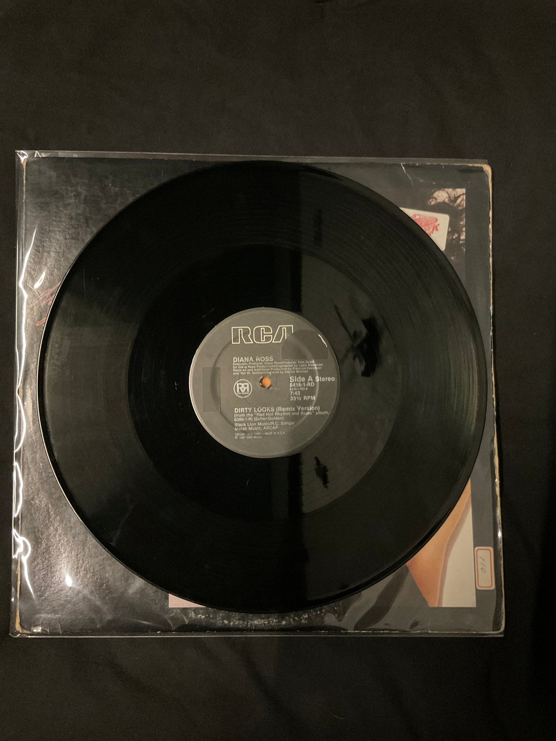 แผ่นเสียง Diana Ross - Dirty Looks Vinyl VG+