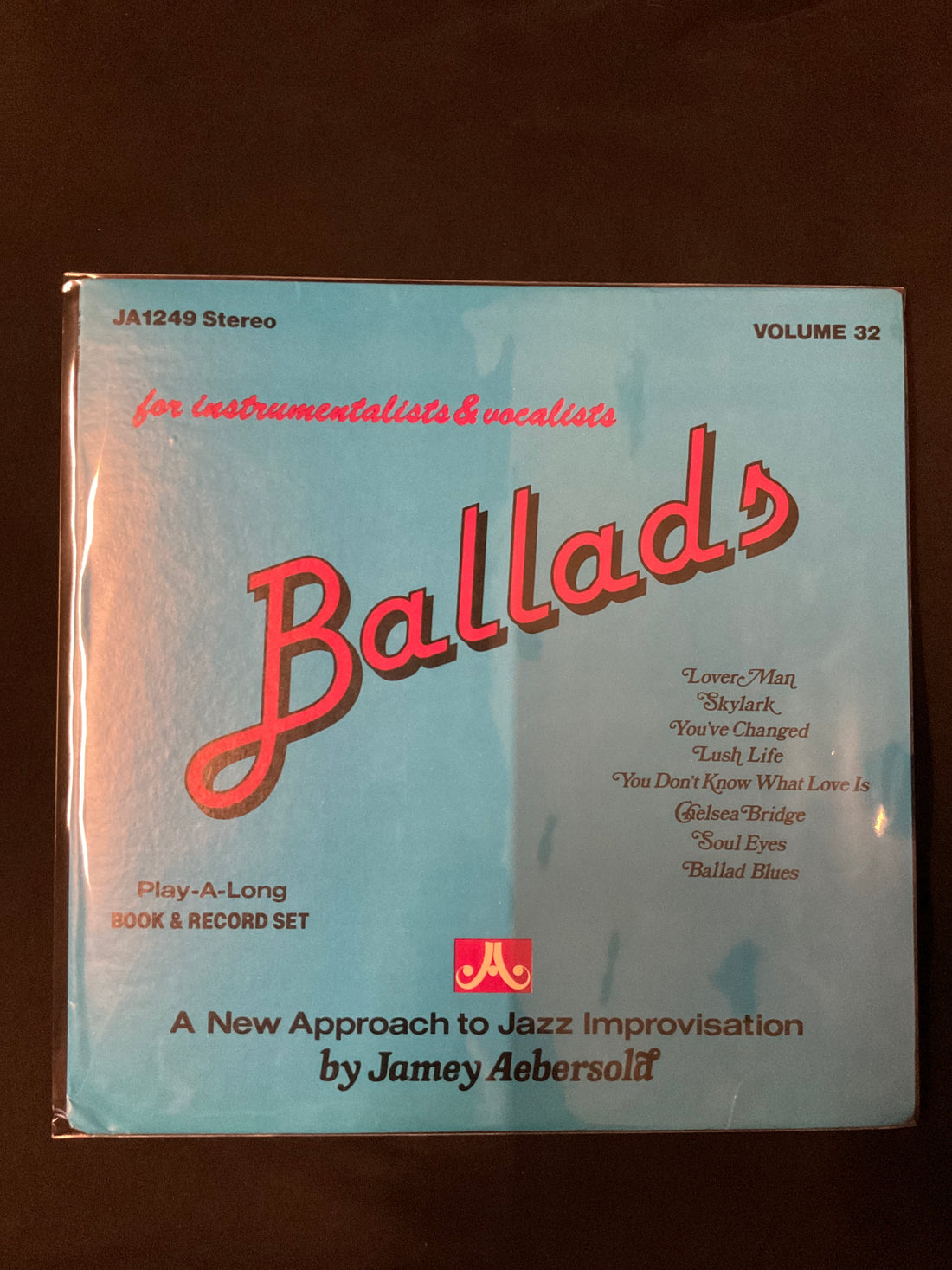 แผ่นเสียง Jamey Aebersold - Ballads Vinyl VG+