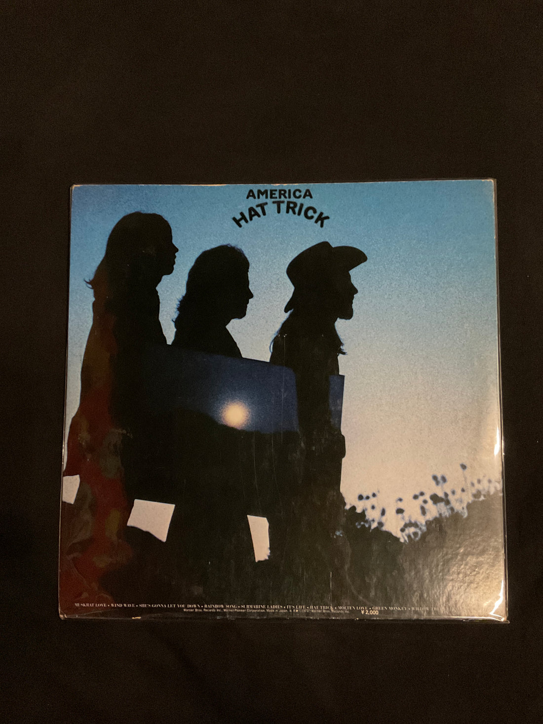 แผ่นเสียง America - Hat Trick Vinyl VG+