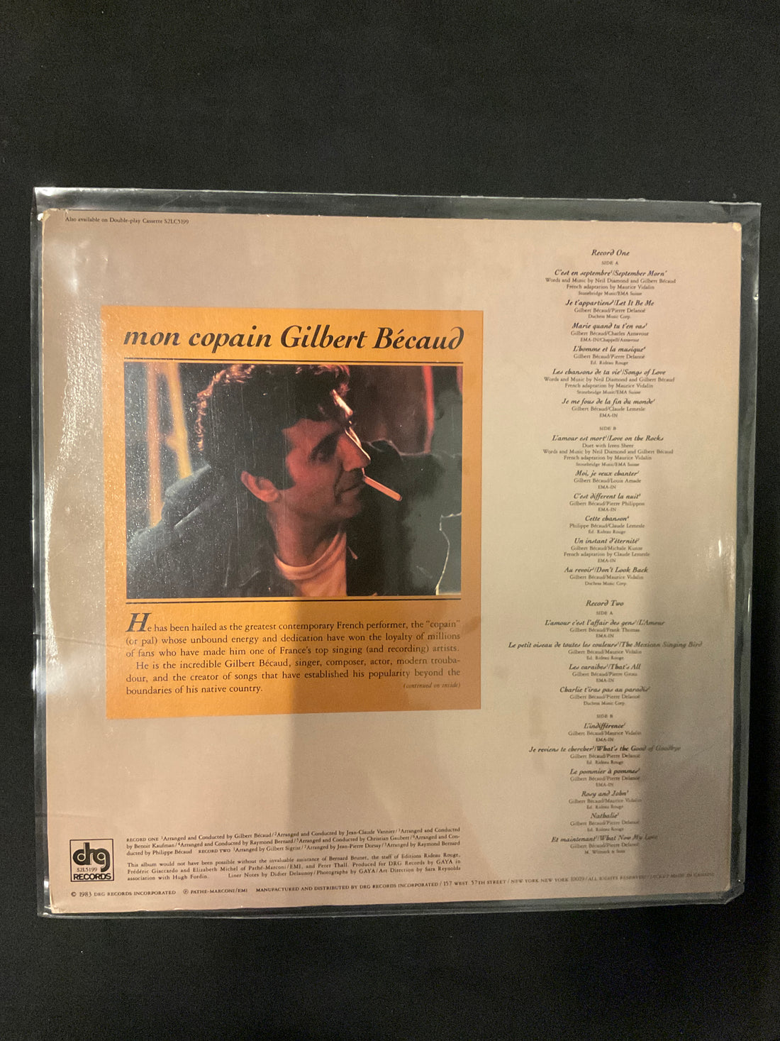 Gilbert Bécaud - Mon Copain Gilbert Bécaud Vinyl VG+