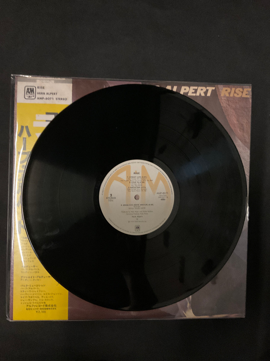 แผ่นเสียง Herb Alpert - Rise Vinyl VG+