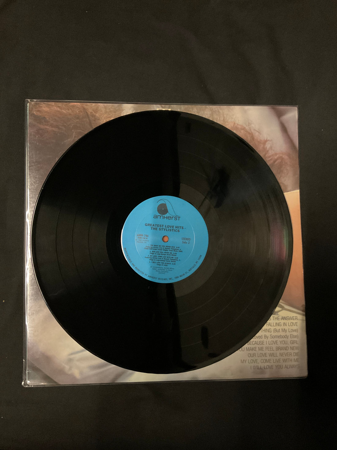 แผ่นเสียง The Stylistics - Greatest Love Hits - The Stylistics Vinyl VG+