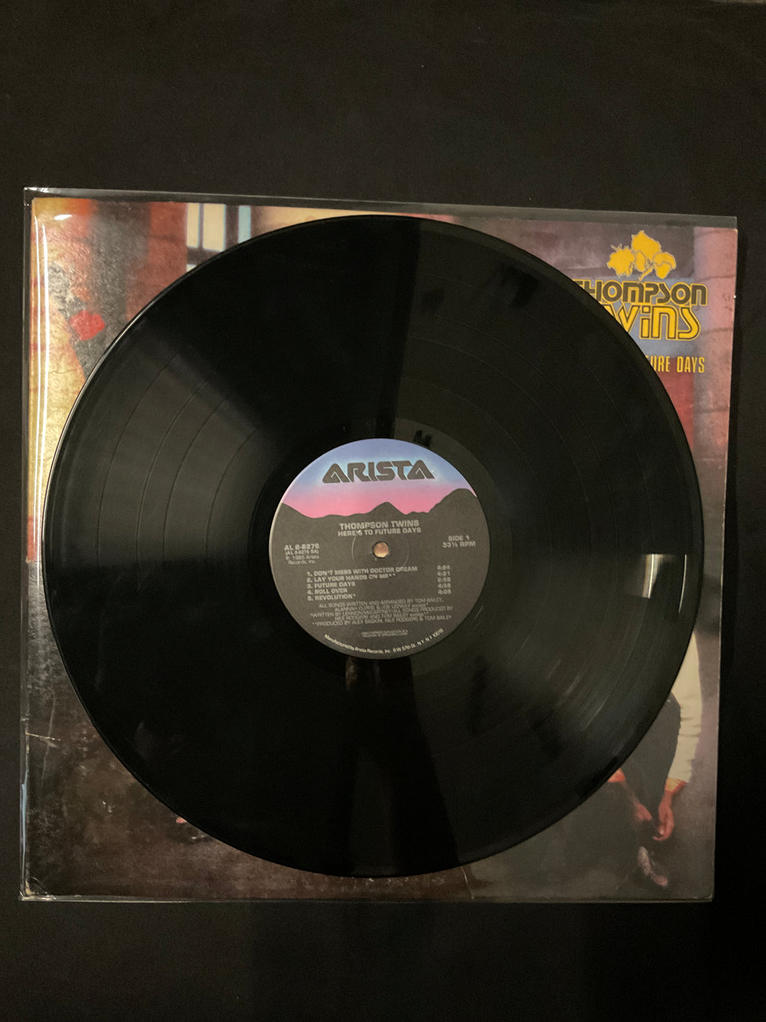 Thompson Twins - Here's To Future Days Vinyl VG+