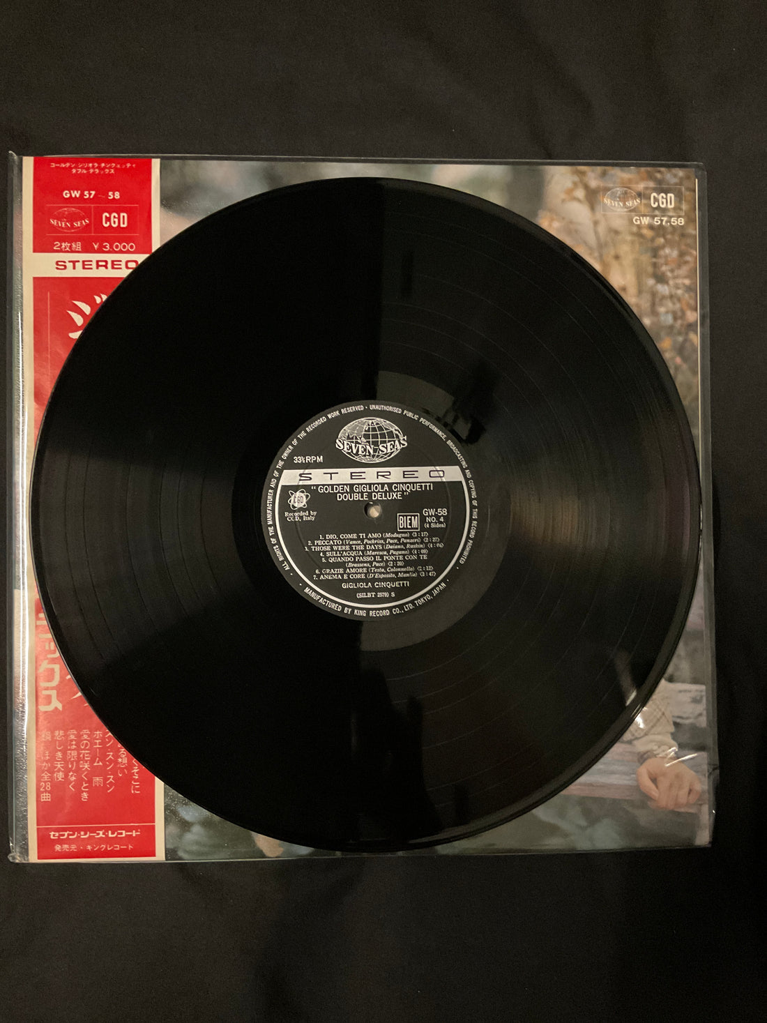 Gigliola Cinquetti - Golden Gigliola Cinquetti Double Deluxe Vinyl VG+ 2LPs