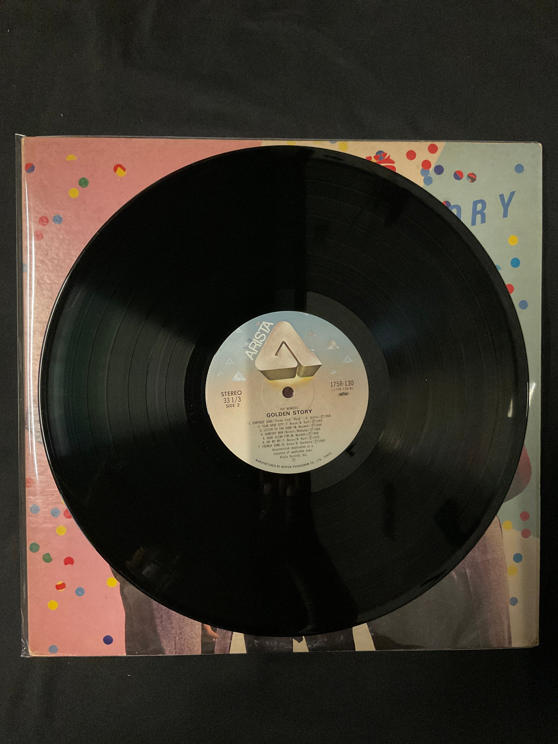 แผ่นเสียง The Monkees - Golden Story Vinyl VG+ 2LPs