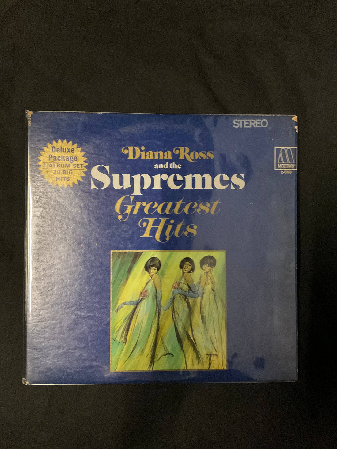 แผ่นเสียง The Supremes - Greatest Hits Vinyl VG+ 2LPs