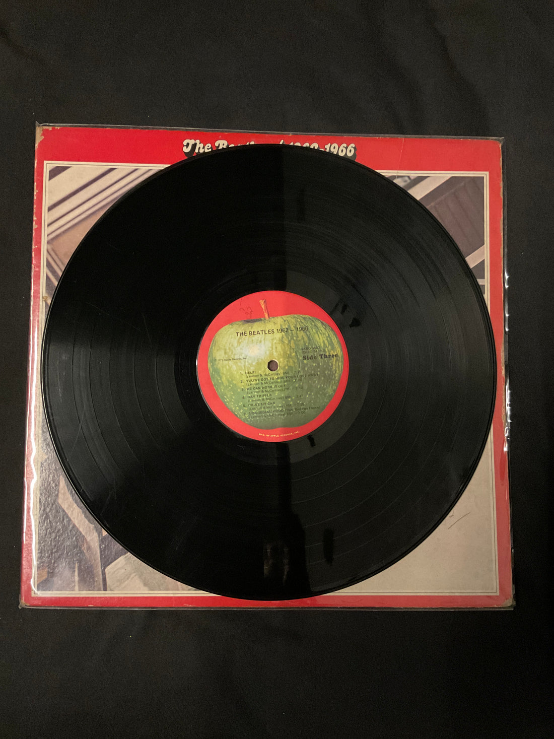 แผ่นเสียง The Beatles - 1962-1966 Vinyl VG+ 2LPs