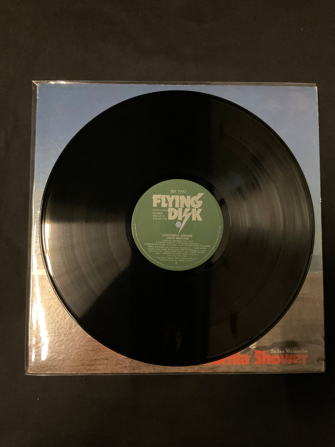 แผ่นเสียง Sadao Watanabe - California Shower Vinyl VG+