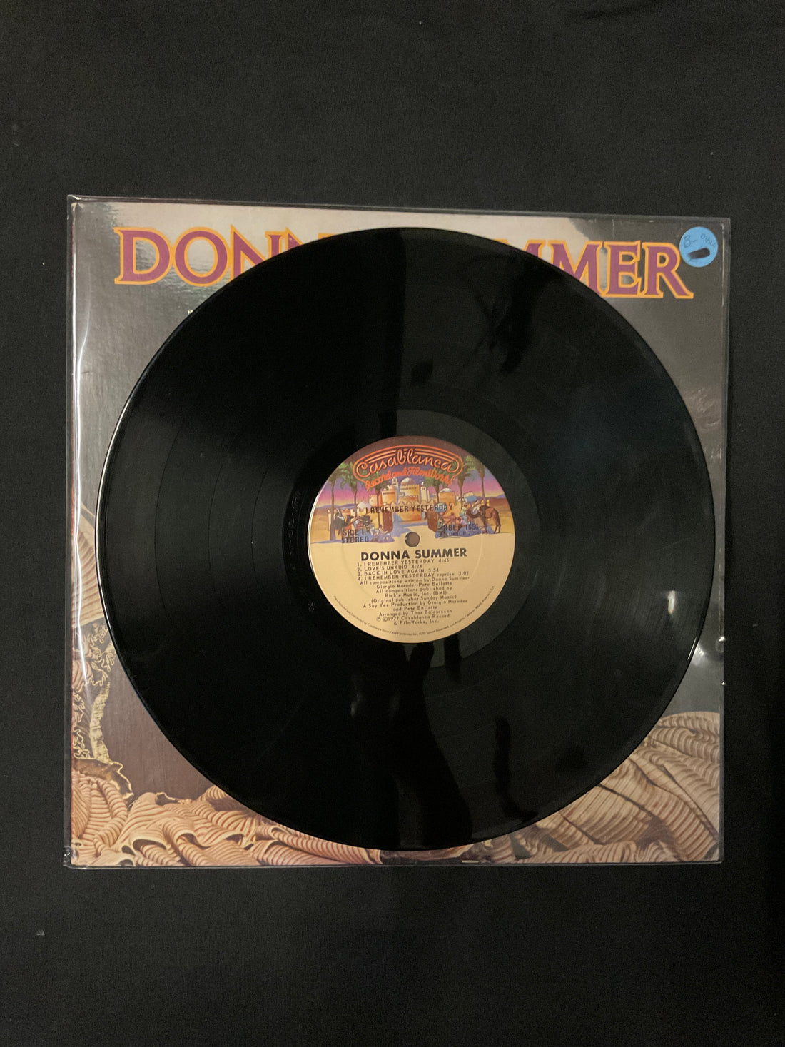 Donna Summer - I Remember Yesterday Vinyl VG+