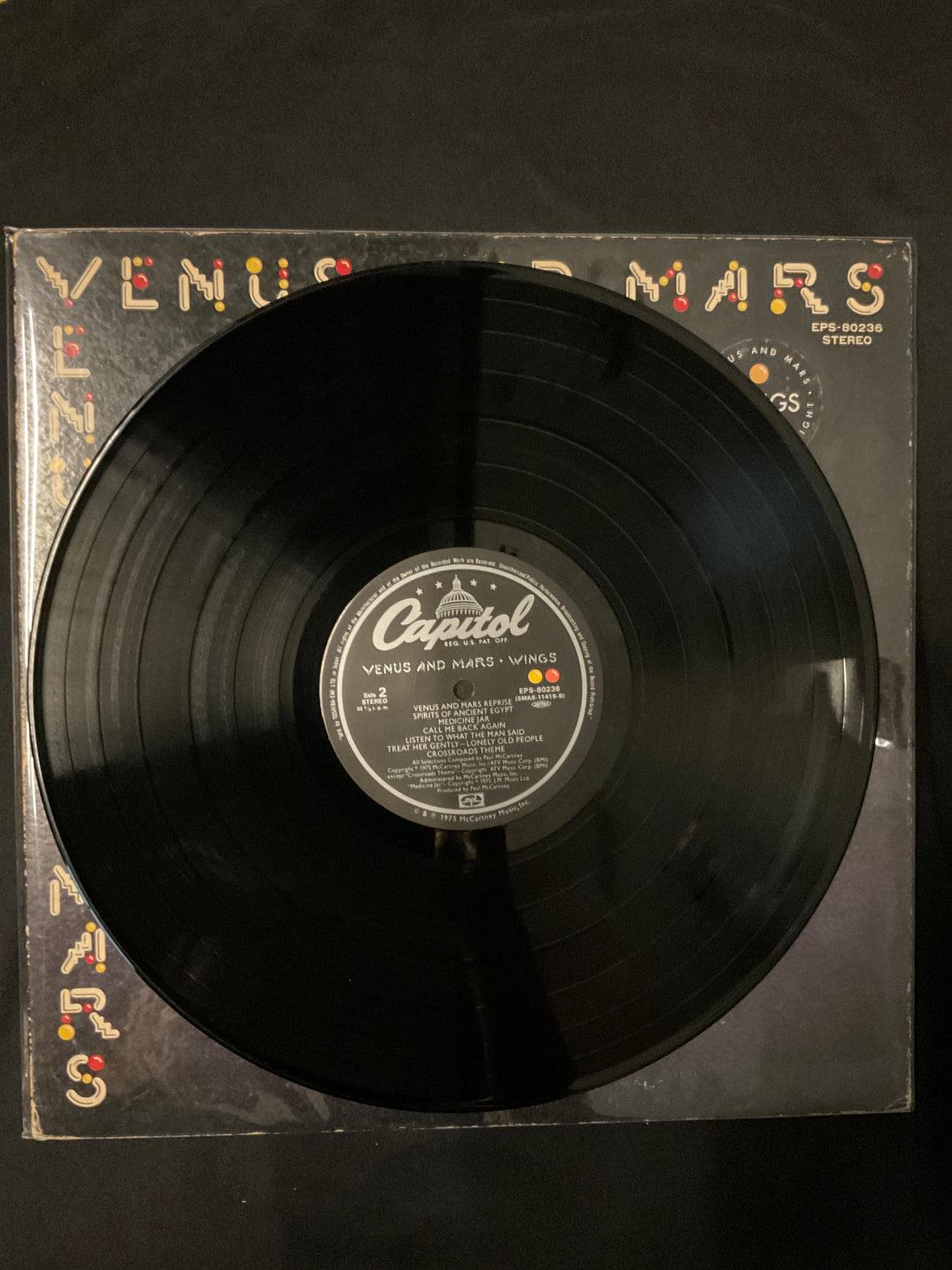 Wings - Venus And Mars Vinyl VG+